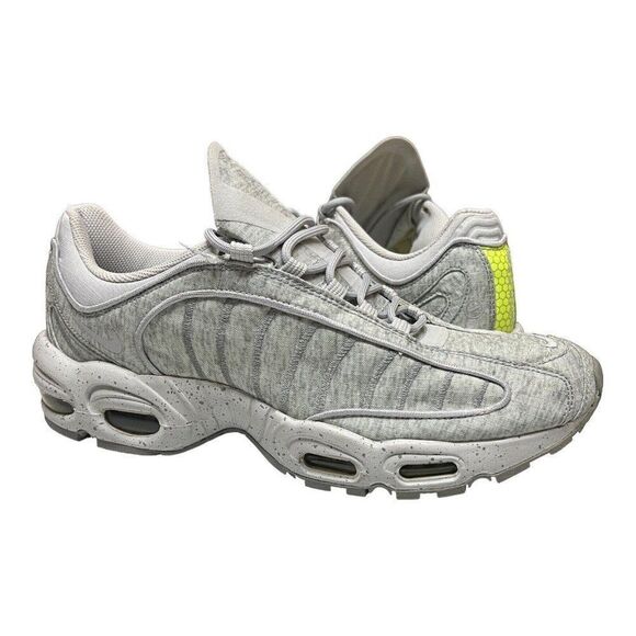 NEW Nike Air Max Mens 12 Sneakers Tailwind IV SP Grey BV1357-003 MISSING INSOLES